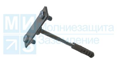 Держатель полосы для фасада 100 мм оцинкованный